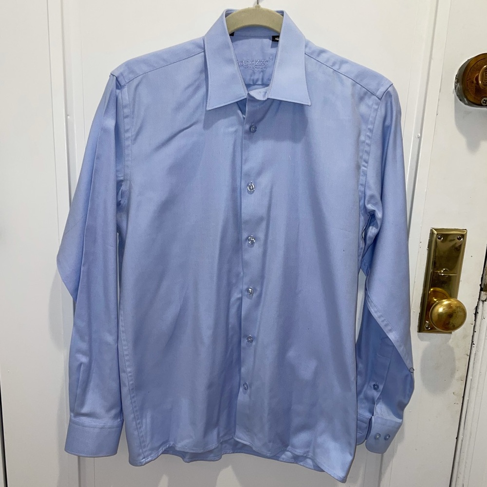Ragazzo Uomo Boys Button Down Size 16R (stained)